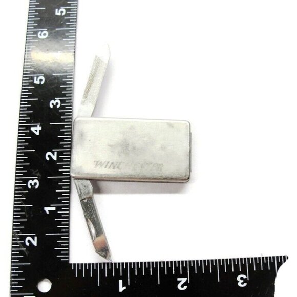 Winchester Money Clip Multi Tool Stainless Steel Wallet Credit Card Cash - Picture 4 of 7